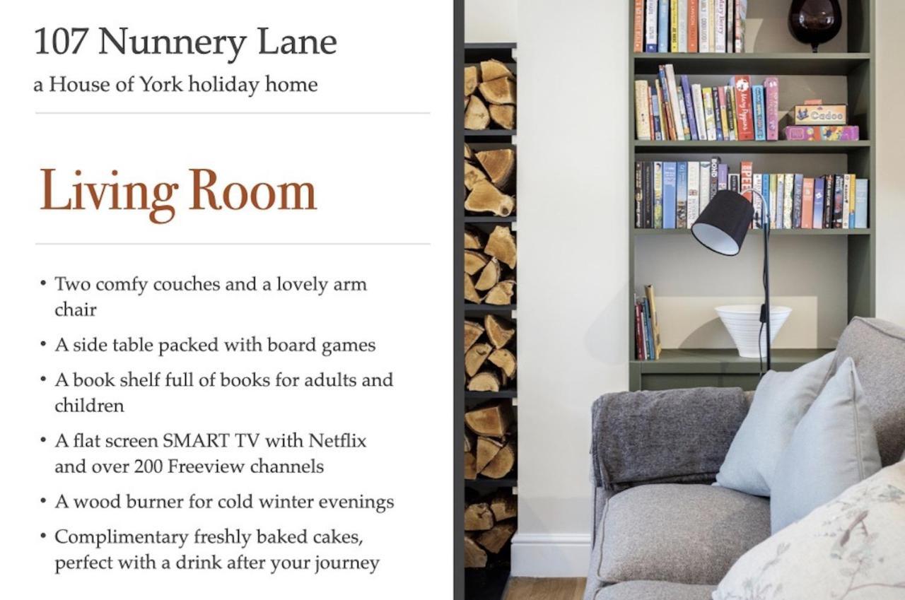 107 Nunnery Lane - A House Of York Holiday Home Eksteriør billede