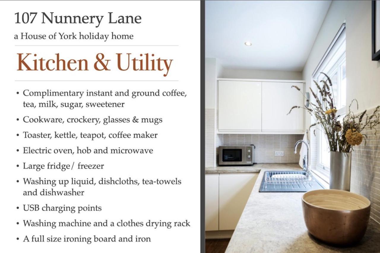 107 Nunnery Lane - A House Of York Holiday Home Eksteriør billede
