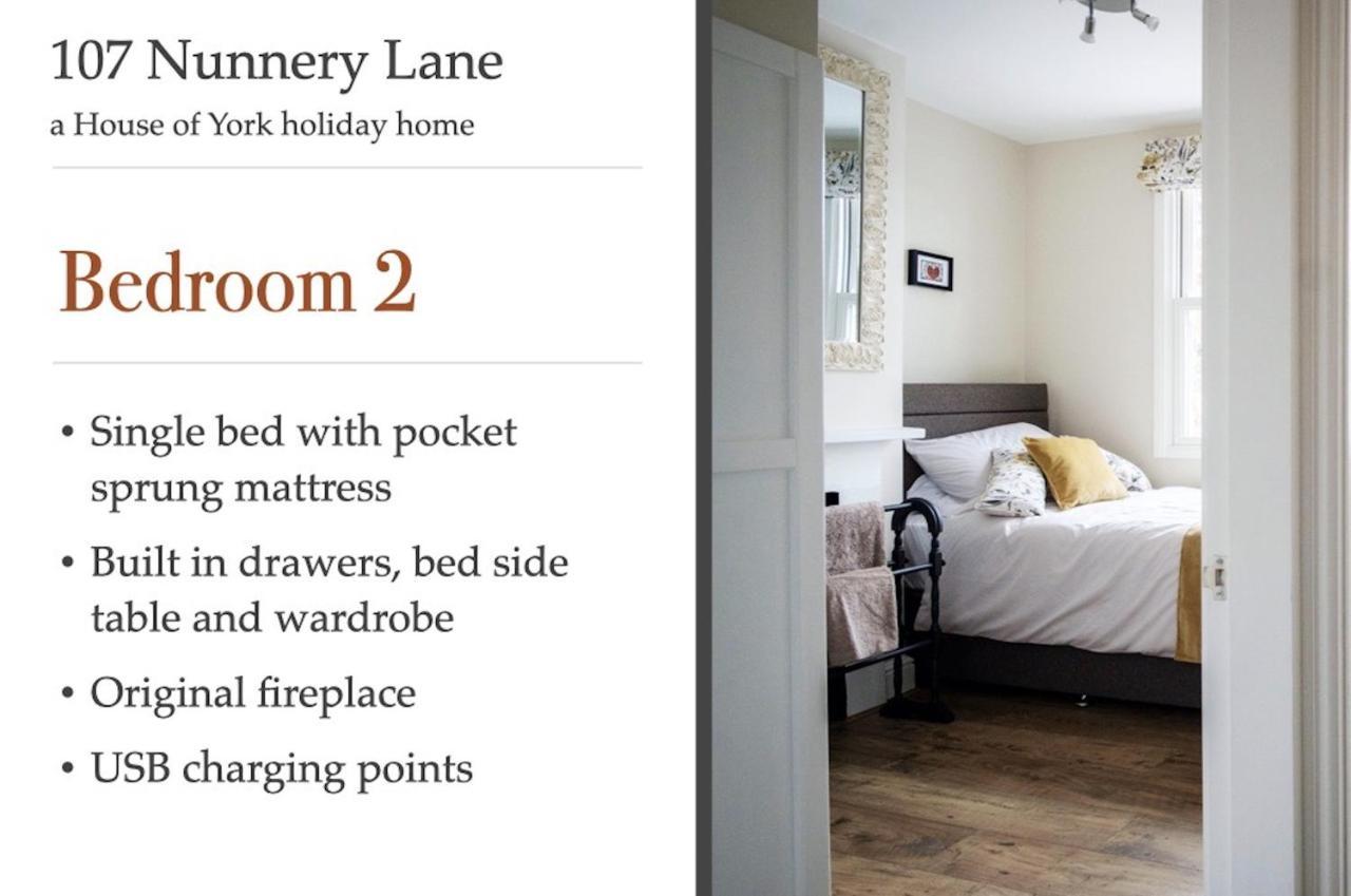 107 Nunnery Lane - A House Of York Holiday Home Eksteriør billede